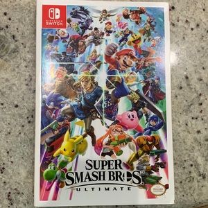 SUPER SMASH BROS ULTIMATE GUIDE BOOK